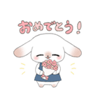 とある街の励ましうさぎ(日常)（個別スタンプ：25）