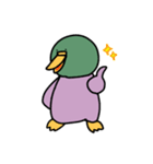 ぼそぼそ鳥とねぎカモの日常（個別スタンプ：17）