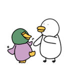 ぼそぼそ鳥とねぎカモの日常（個別スタンプ：23）