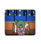 ぼそぼそ鳥とねぎカモの日常（個別スタンプ：39）