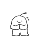 表情が乏しいくん（個別スタンプ：1）
