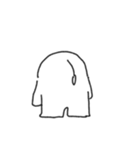 表情が乏しいくん（個別スタンプ：11）