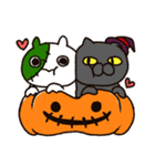 【猫】ハロウィンスタンプ【兎】（個別スタンプ：37）