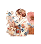 RG_kimono（個別スタンプ：10）