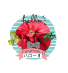 花スタンプ、yamami（個別スタンプ：6）