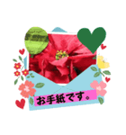 花スタンプ、yamami（個別スタンプ：7）