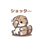 ぽっちゃりスコティッシュホールド（個別スタンプ：11）