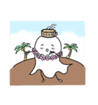 温泉おばけ★旅に出る（個別スタンプ：36）