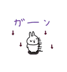 うさぎだけ。カラフル×敬語。（個別スタンプ：23）