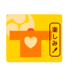 和太鼓法被の相手の反応を促すスタンプ（個別スタンプ：11）