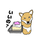 柴犬のうた（個別スタンプ：8）