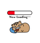 ゆるかわいくない、いのししスタンプ（個別スタンプ：20）
