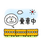 りるねこ 鉄道好き（個別スタンプ：12）