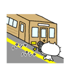 りるねこ 鉄道好き（個別スタンプ：23）