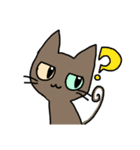 ちょこいろ猫ちゃん（個別スタンプ：2）