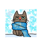 ちょこいろ猫ちゃん（個別スタンプ：11）