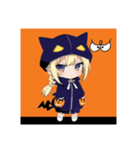 金髪ハロウィン（個別スタンプ：6）