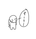 落書きくまさんスタンプ(英語)（個別スタンプ：8）