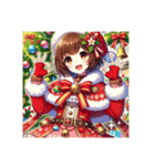 かわいい彼女♡クリスマス（個別スタンプ：2）