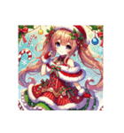 かわいい彼女♡クリスマス（個別スタンプ：5）