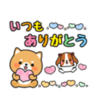 気持ち伝わる♪感謝お礼 #柴犬クッキー3（個別スタンプ：5）