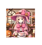 かわいい彼女♡ハロウィン3（個別スタンプ：1）