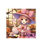 かわいい彼女♡ハロウィン3（個別スタンプ：2）