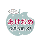 北欧風♡ご挨拶【年末・年始】再販（個別スタンプ：9）