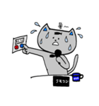 カラオケねこ（個別スタンプ：5）
