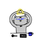 カラオケねこ（個別スタンプ：10）