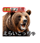 ヒグマ出没！注意（個別スタンプ：10）