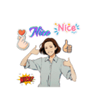 クミのLINEスタンプ3（個別スタンプ：3）