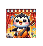 愛くるしいペンギンとチェロの音色 5（個別スタンプ：26）