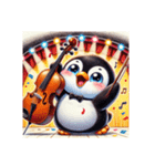愛くるしいペンギンとチェロの音色 5（個別スタンプ：29）