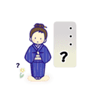 着物☆あいさつ☆敬語☆優しい☆KIMONO（個別スタンプ：13）