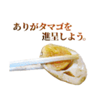 猛烈に感謝するラーメン（個別スタンプ：31）