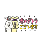 Mr.Bunnyの省スぺゆる敬語（個別スタンプ：28）