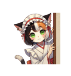 ミルクホゥルの女給さん（個別スタンプ：20）