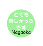長岡さんの日常やりとりハンコスタンプ（個別スタンプ：21）