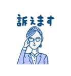 ふわふわは世界を救う1（個別スタンプ：15）