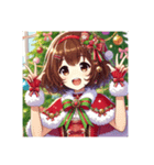 あわいい彼女♡クリスマス3（個別スタンプ：2）