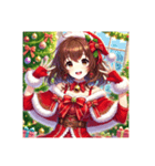 あわいい彼女♡クリスマス3（個別スタンプ：4）