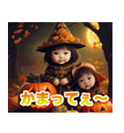 ハッピーハロウィン赤ちゃん（個別スタンプ：10）