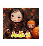 ハッピーハロウィン赤ちゃん（個別スタンプ：38）