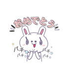 ケツアゴうさぎ（個別スタンプ：1）