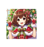 かわいい彼女♡クリスマス2（個別スタンプ：1）