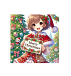 かわいい彼女♡クリスマス2（個別スタンプ：5）