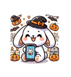 Myうさちゃんのハロウィンの日（個別スタンプ：2）