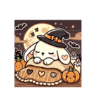 Myうさちゃんのハロウィンの日（個別スタンプ：3）