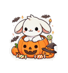 Myうさちゃんのハロウィンの日（個別スタンプ：6）